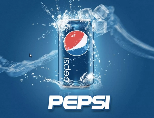 PEPSI usa el azul en contraposición con el rojo de Coca Cola